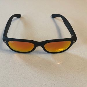 Ray-Ban RB2132 New Wayfarer Sunglasses Matte Black